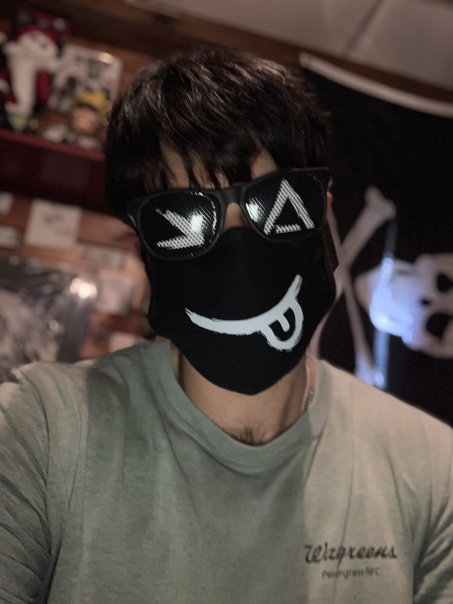 Xephiroth2011's tweet photo. New @FromAshestoNew mask came in #SpreadTheAshes #Panic https://t.co/VMFDkacQjA