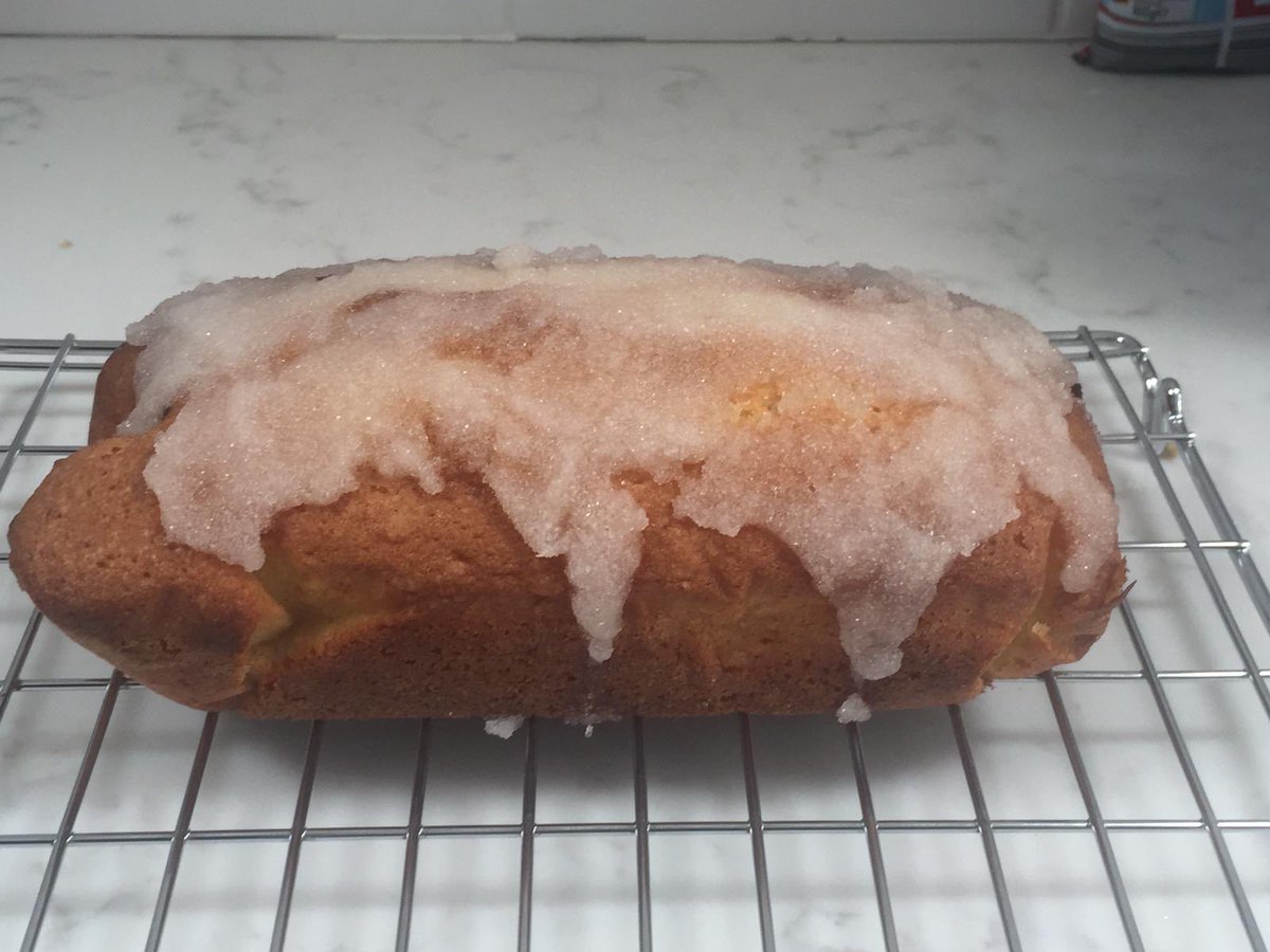 mike__burns's tweet photo. Nice bit of lemon drizzle - Evie & Amelie Burns been busy today @4thCrosbyScouts #mssf2020 #MerseysideBakeOff https://t.co/LFHMCfXCiW