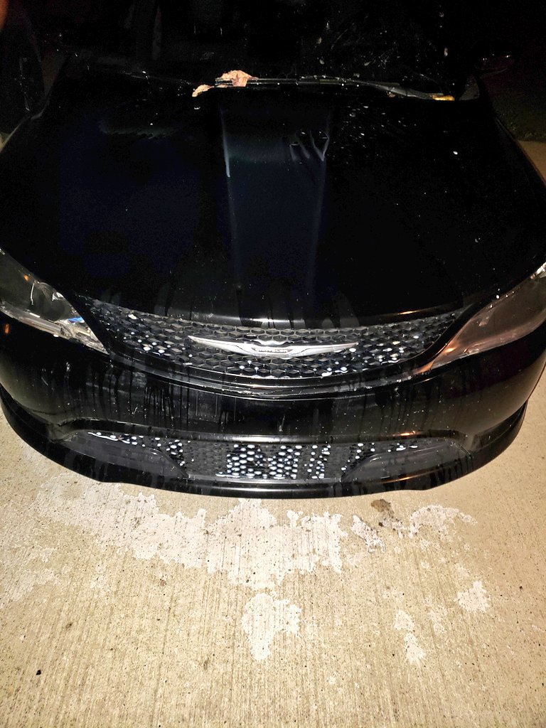 baybo21's tweet photo. Left my cousins house last night at 4am to find this. It's crazy to see that we are almost 30 and people are still this petty. Karma is a bitch though they will get theirs. https://t.co/tKrQLRwHWM