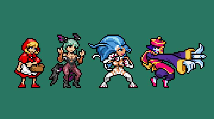Morrigan Colors Morrigan Aensland Sprite