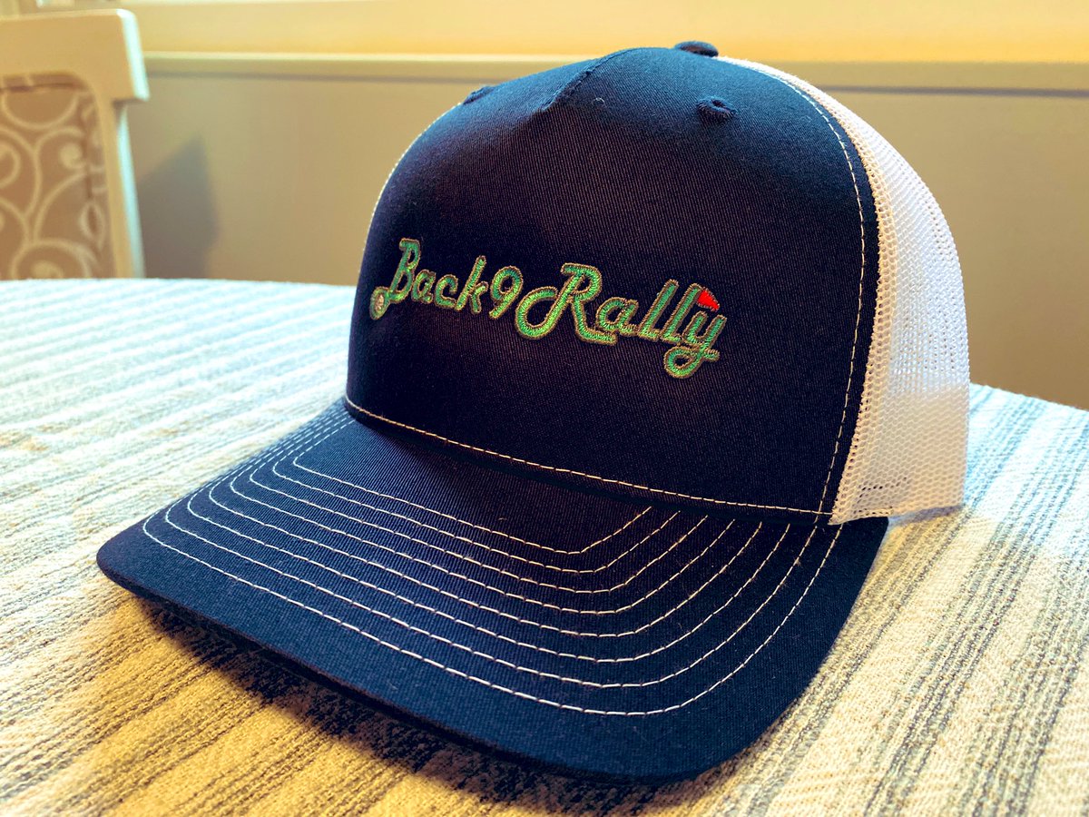 Back9Rally's tweet photo. I know I don’t have to ask #golfchat and Twitter to be honest, but what do you think about our first crack at Back9Rally merch? https://t.co/UJwRvlQtiH