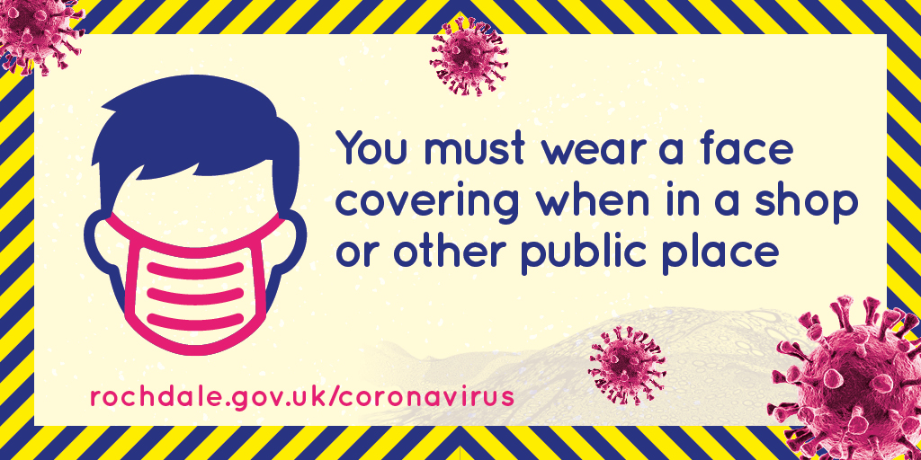 Help prevent a local lockdown in the borough by following our new measures on #socialdistancing and #facecoverings. These came into effect on Friday (17 July) and will be in place for at least 2 weeks. More about the new measures - ow.ly/pUqT50ABZh0