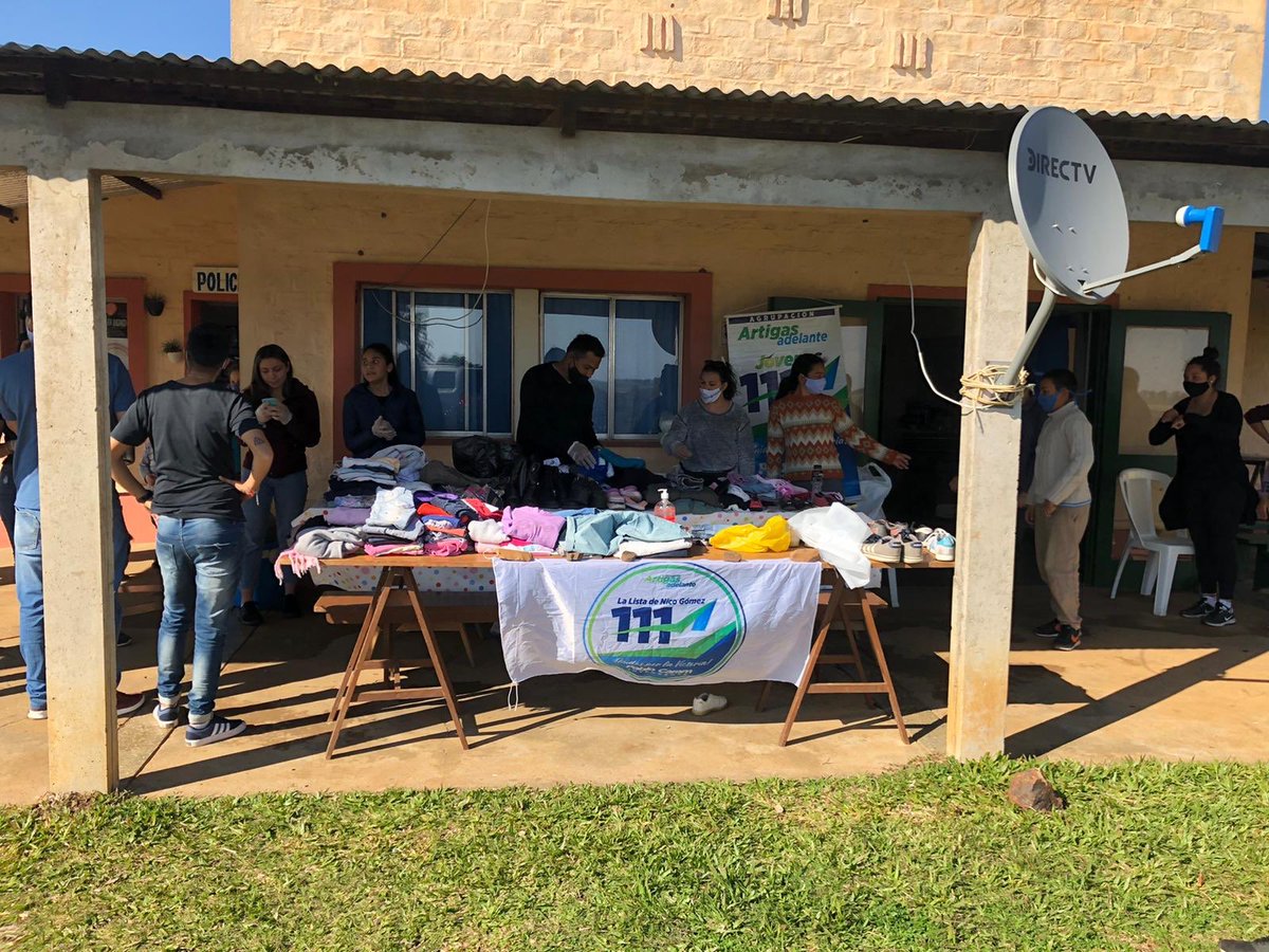 111Juventud's tweet photo. Hoy recorriendo el interior de nuestro departamento! Rincón del Pacheco. 
Fructífero intercambio de ideas con los vecinos! 
#JUVENTUD111
#ArtigasAdelante
#Lista111
#PabloIntendente https://t.co/5MUQmWSb3P