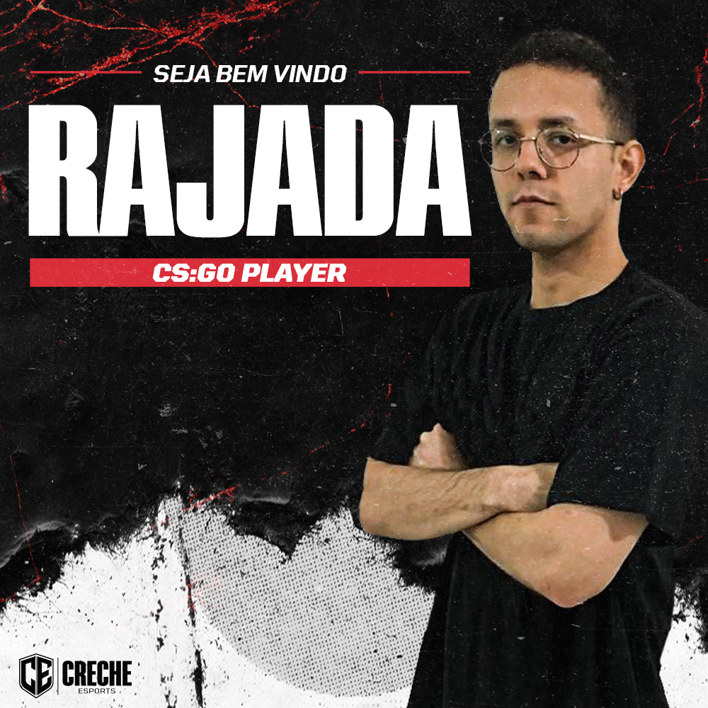 CrecheEsports's tweet photo. Bem vindo à família @rajadacs!

Seguindo nosso compromisso com as competições anunciamos a contratação desse experiente jogador.

Estamos confiantes com essa nova formação e vamos pra cima nas ligas da @GamersClubCS! 🔥🚀

#GOCRECHE https://t.co/AFuqQcEQ1K