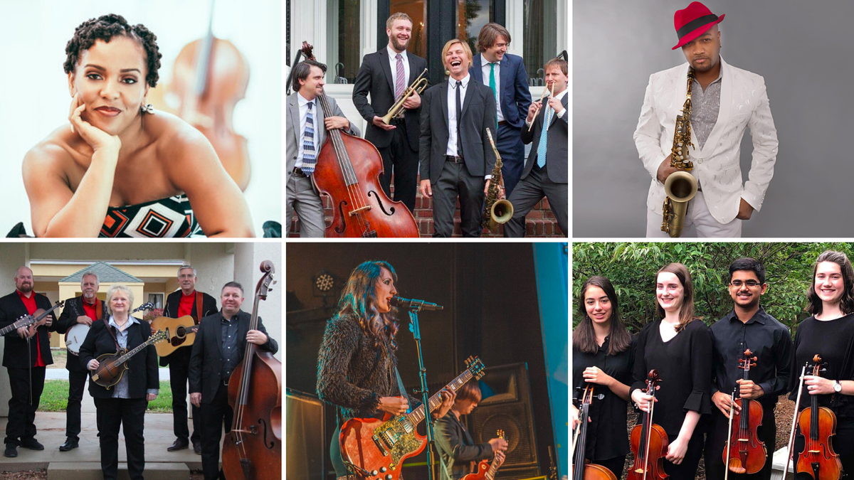Raleigh_Arts's tweet photo. #VIRTUAL: A collab between Raleigh Arts &amp; @raleighparks, the Summer Music Showcase will feature six of Raleigh’s best musicians &amp; artists from a host of genres including jazz, bluegrass, &amp; chamber soul.

Tune in on Mondays at 4:30 pm on our FB &amp; website: https://t.co/ldb0O4L72S. https://t.co/jc1tuU0PKH
