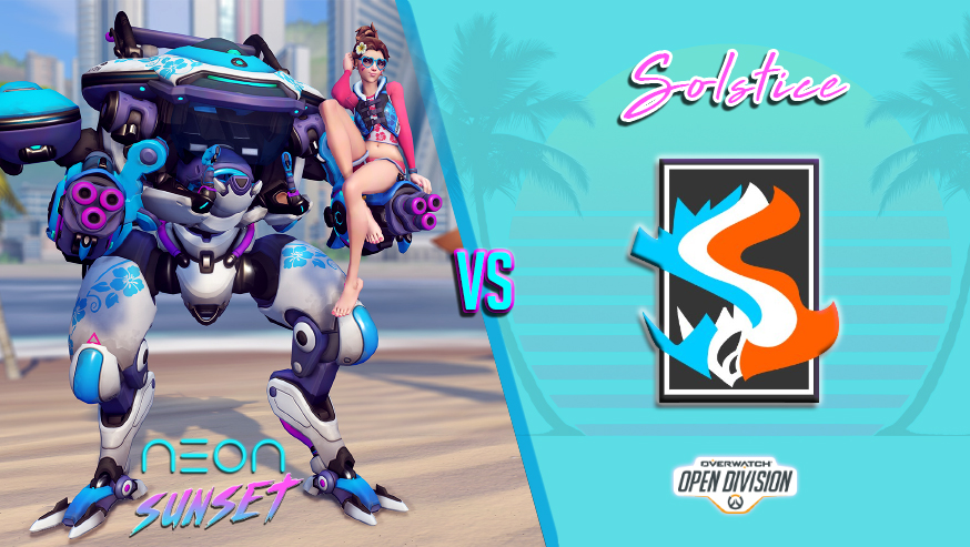 NeonSunsetOW's tweet photo. Coming up next: @SolsticeGamingg https://t.co/DUpFyhzVKO
