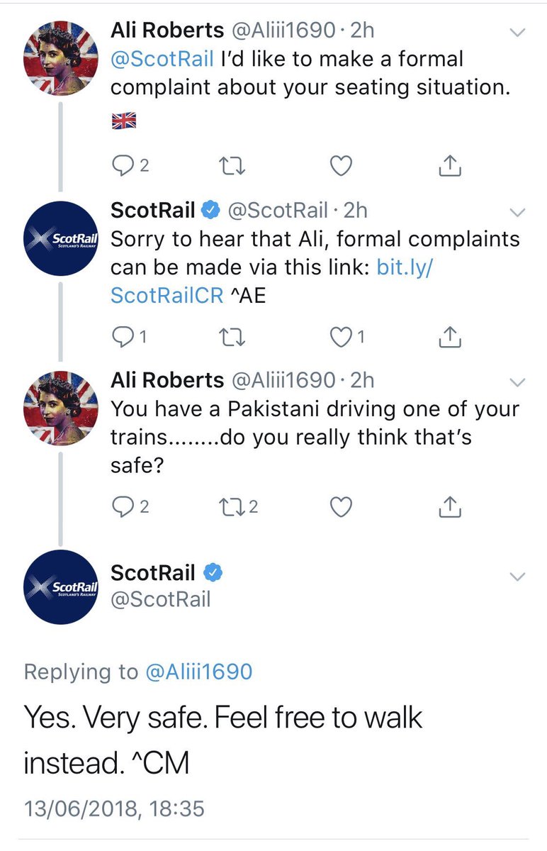 Scotrail Nope But Ae And Cm Are Colleagues Of Mine Though Angus