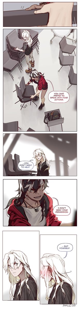 #AmongstUsComic ? 34. speak with your actions 