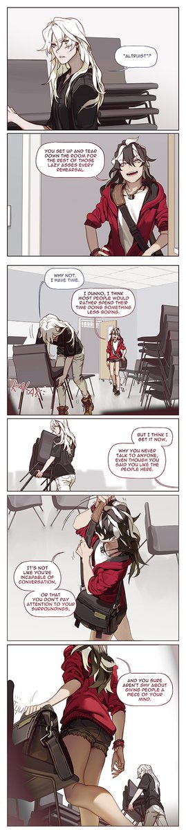 #AmongstUsComic ? 34. speak with your actions 