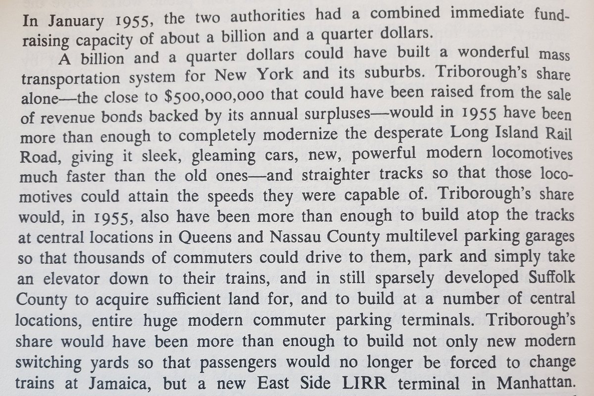 Over 900 pages into this book and I have yet to understand Moses' insistence (beyond simply being a stubborn asshat) on plowing through neighborhoods when there are other non-invasive, often cheaper routes.