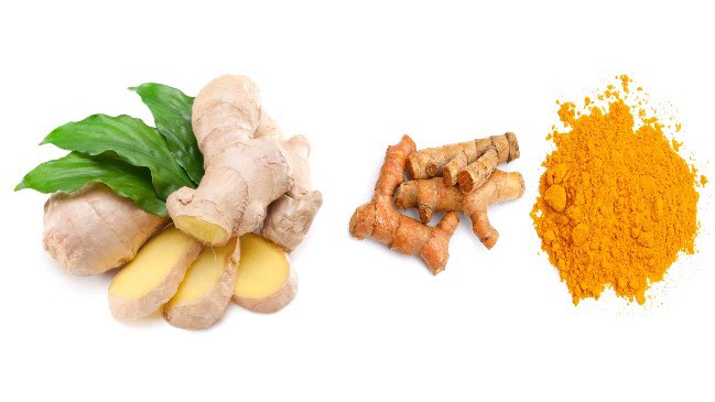 2/ ginger & turmeric — with their forces combined, you’re damn sure to reduce inflammation