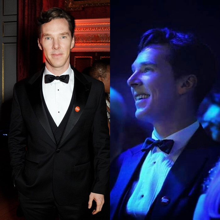 CENTREPOINT (2013): Benedict attended the “Winter Whites“ gala.