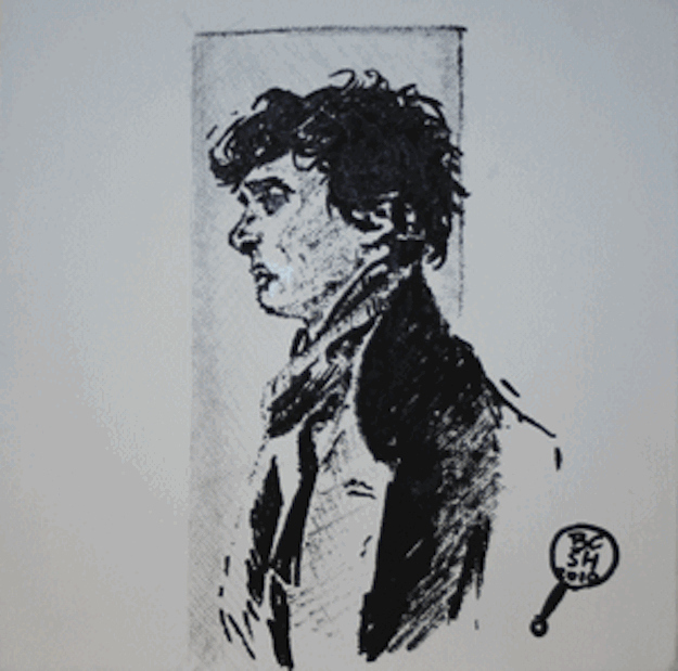 WILLOW FOUNDATION (2013): BC offered a self portrait. Well, Sherlock.