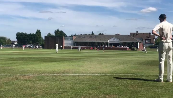Shotttt! Chris Webster brings up his 150 off the last ball of the innings today as the 1s beat Old Wilsonians by 70 runs.

155* for C Webster and 64* for Andy Ainger in a 190 run partnership to take ODs to 315-5 off theor 45 overs

Old Wils then started … instagr.am/p/CCzAkwShNSd/
