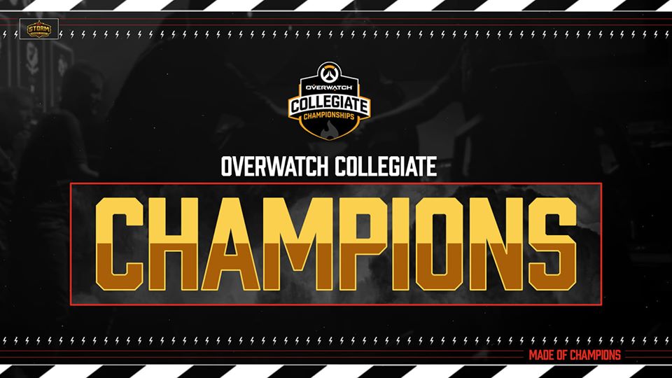 HarrisburgU's tweet photo. https://t.co/dwLIze0iuo
#HUPROUD #hustorm #nationalchamps #overwatch https://t.co/IiDfXaZ6vt