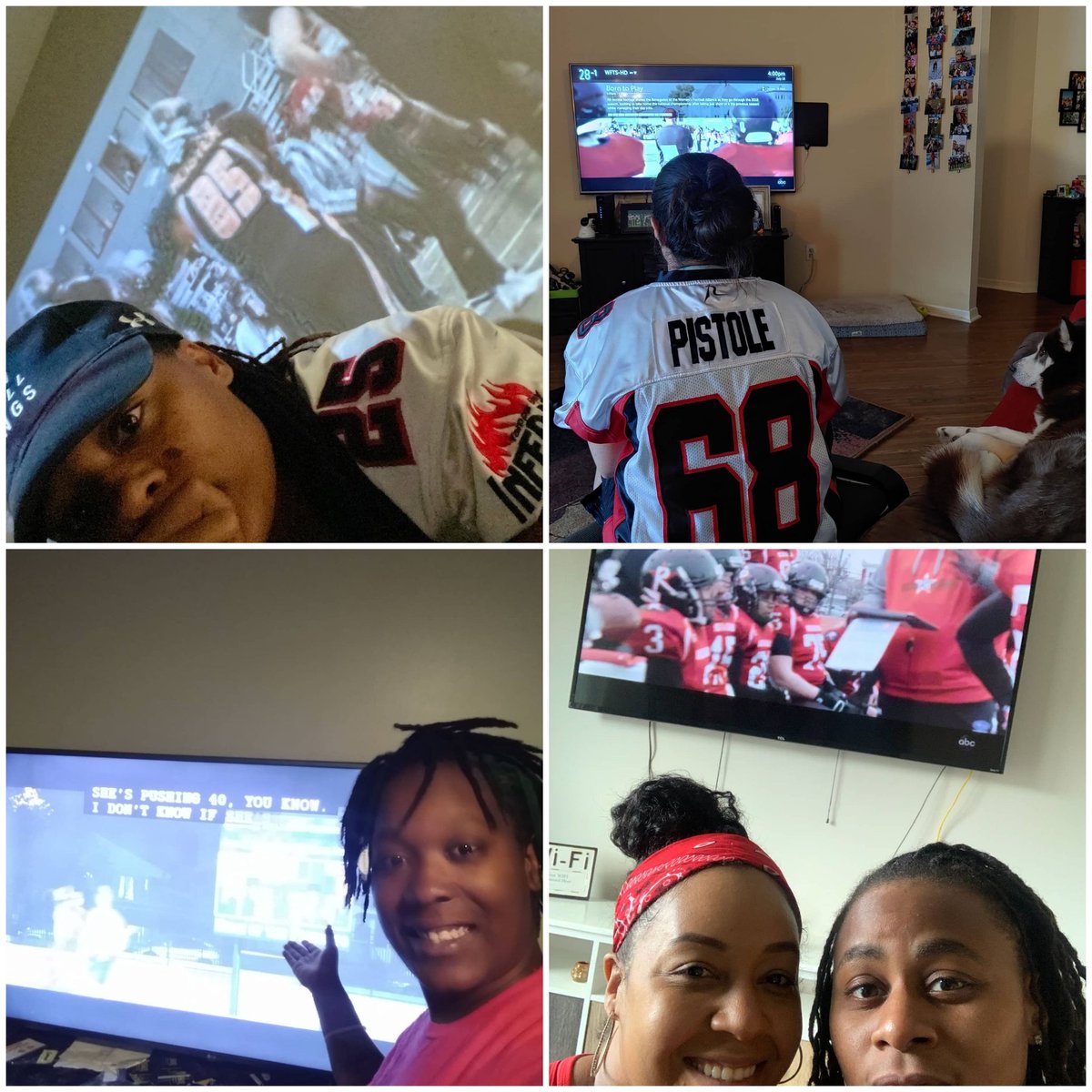 What a great way to spend a Saturday afternoon! Watching Born To Play on ABC! Makes us all ready to take the field! #BornToPlay #wfafootball #womensfootball #womeninsports