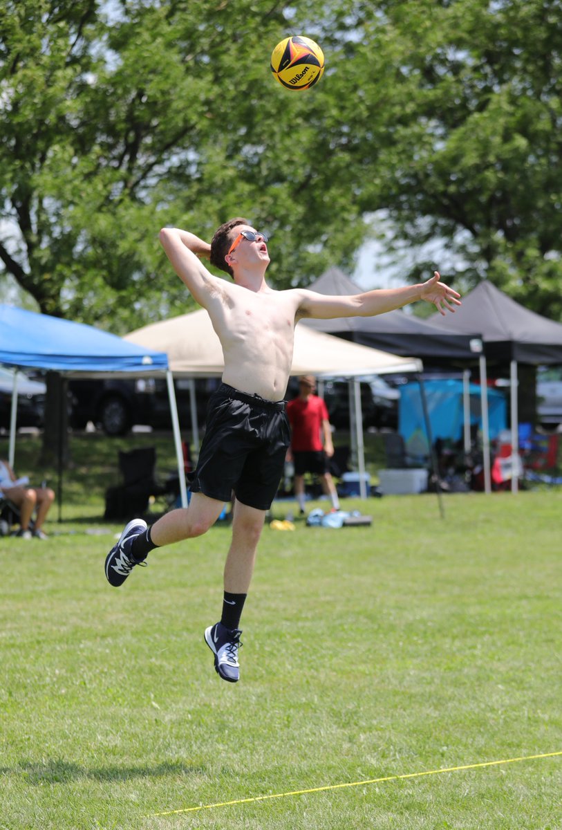 Congratulations to Mason and Max!! They finished second in the Gateway Volleyball Spikin' It Mens Club Division (losing in the championship match 2-1). They've never played together as a doubles team and did fantastic!!