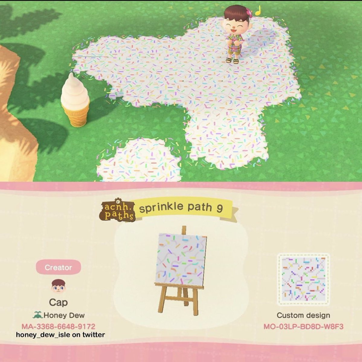 angelR2905's tweet photo. More designs #animalcrossingqrcodes #anchdesign #AnimalCrossingpattern #ANCH #newhorizons #rt https://t.co/6tKsEIZZyw