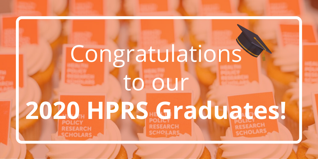 HPRScholars's tweet photo. We are so proud of the 31 HPRS scholars who graduated from the program today! It has been so rewarding to watch you advance health equity in your fields, and build a #CultureofHealth over the past few years. The world needs leaders like you! https://t.co/SBf8k6HBAd