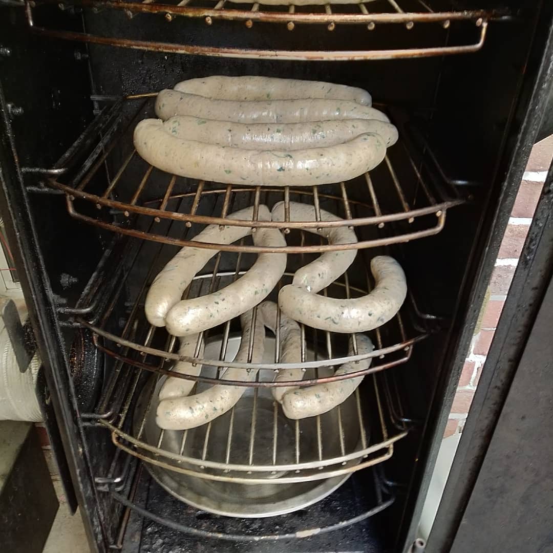 kchaloup's tweet image. Pandemic Sausage of the week, Smoked Boudine