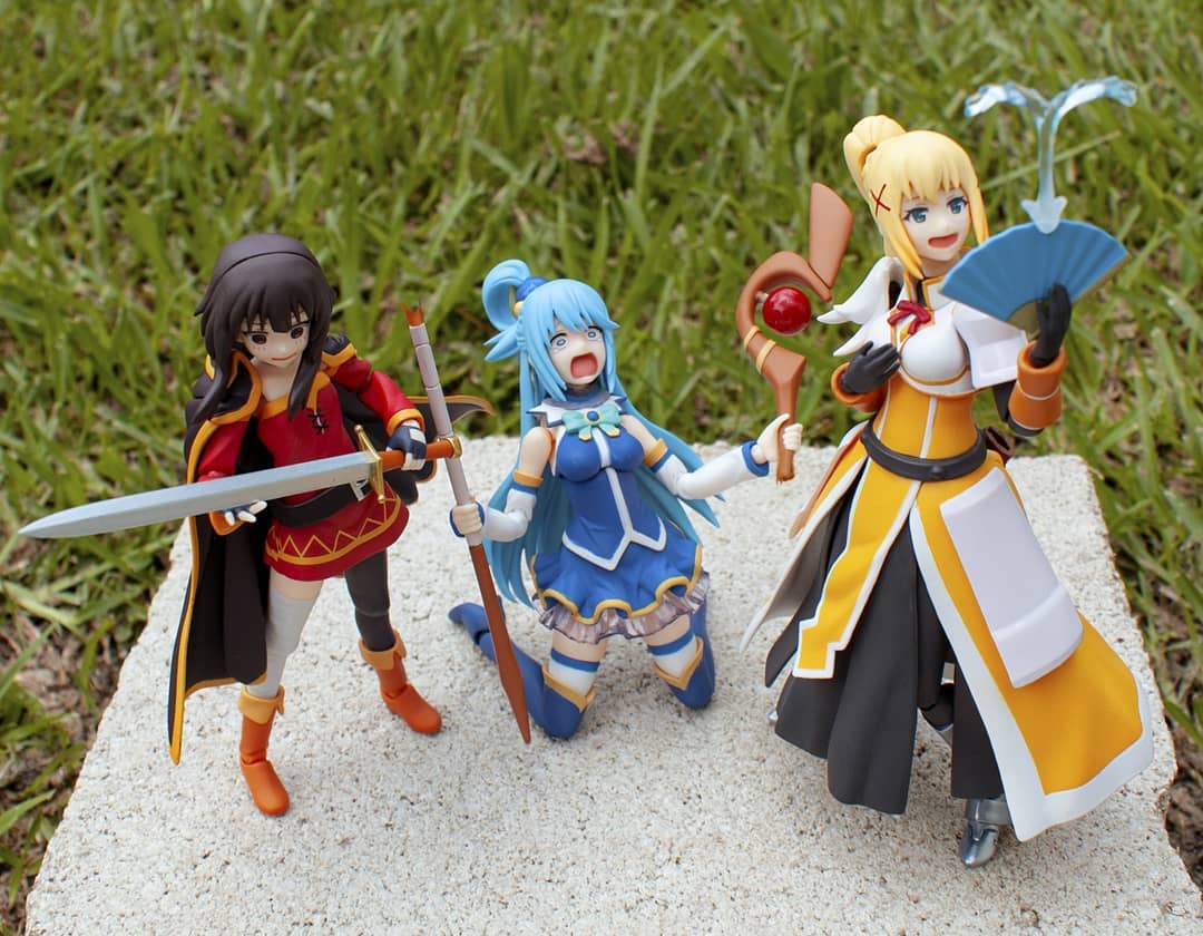 Toy_Tavern's tweet photo. Our Theme of the Month is "Gear Swap". Photo from user vrreviews
#ActionFigures #actionfigurephotography #toys
#toyphotography #toypics #toystagram #figlife #toytavern #Konosubarashi #Konosuba #Megumin #Aqua #Darkness #dustinessfordlalatina #lalatinadustinessford #figma #maxfa https://t.co/M3Y43srxeg
