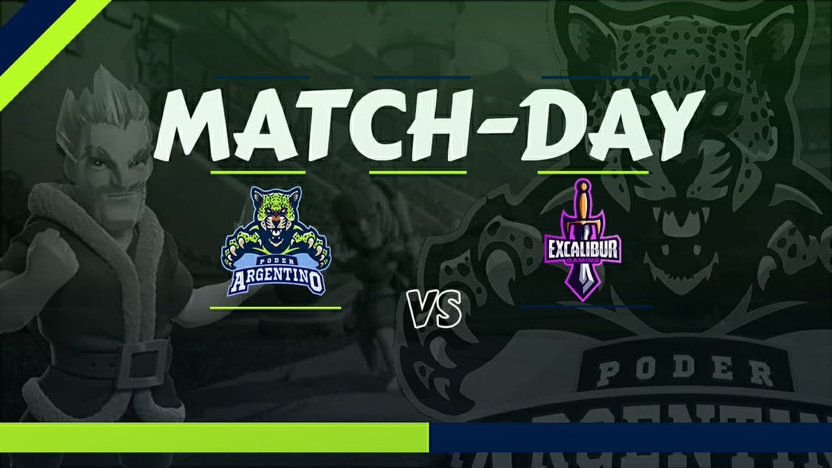 #CR 👑 <a href="/LigaFox/">Liga Fox 🦊</a> <a href="/ProyectoStart/">Proyecto: Start</a> 

⚔️El segundo partido por la Liga nos dará la chance de sumar y seguir escalando. Con todo!!💪🇦🇷

🕐22:15🇦🇷
🆚 @Excalibur_CR 

#LigaStartFox
#AguantePA