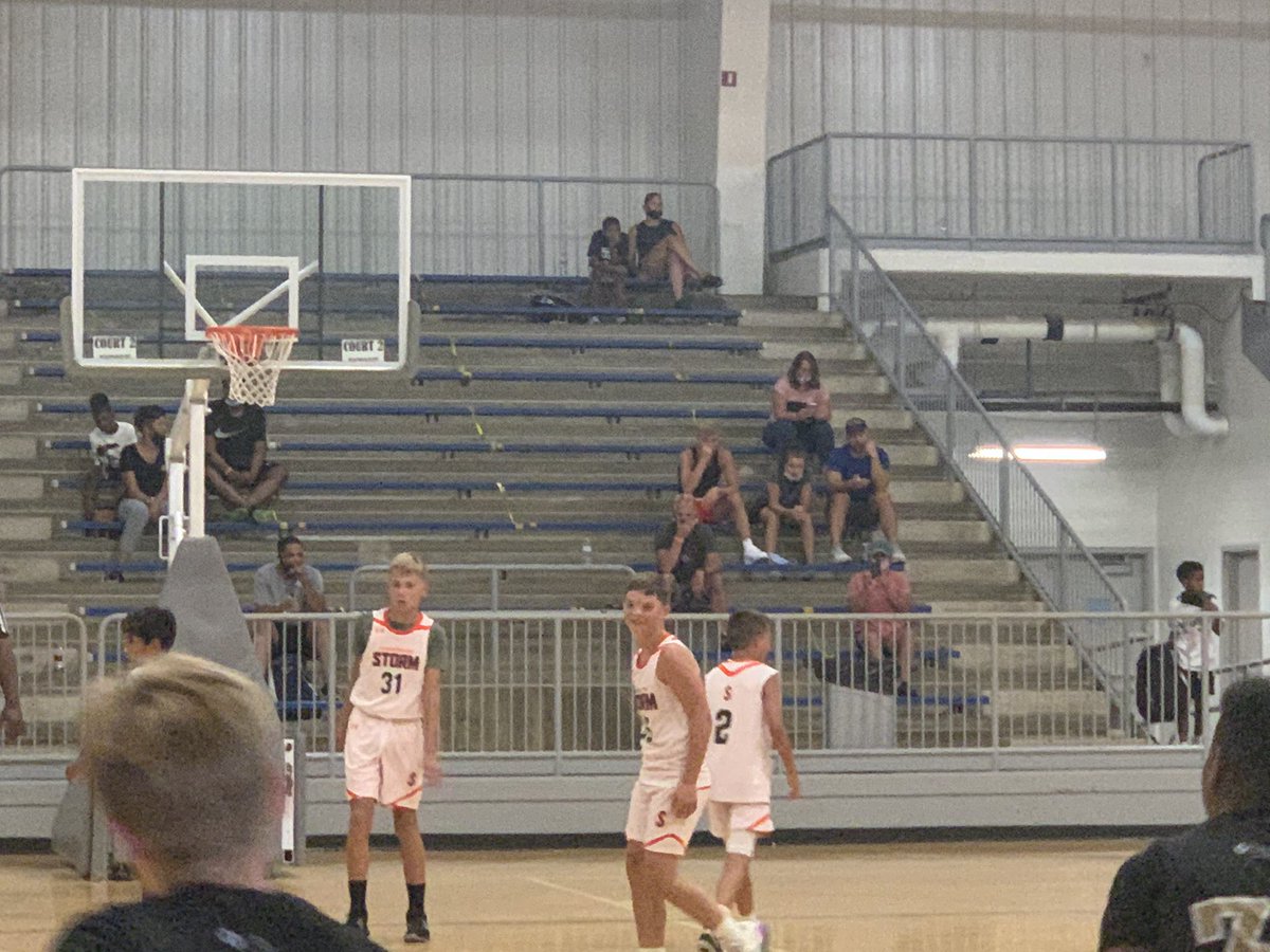 Donfellows2's tweet photo. Shout out to my son, Grayson, and his #grstorm team today.  Won first game 50-16.   Team played great https://t.co/fpEck5iGD0