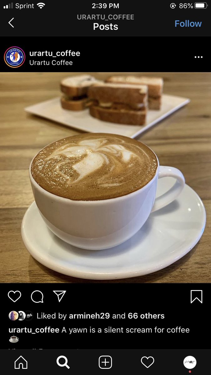 Urartu Coffee on ARTSAKH AVE in Glendale