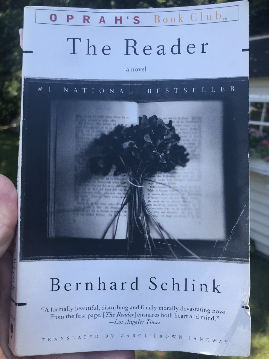stevewaryas's tweet photo. 6. A little light summer reading about trauma, pedophilia, genocide, fascism and the illusion of choice. Boy, that escalated quickly.  #thereader #justreadfhs #justread https://t.co/EyUmV2vP76