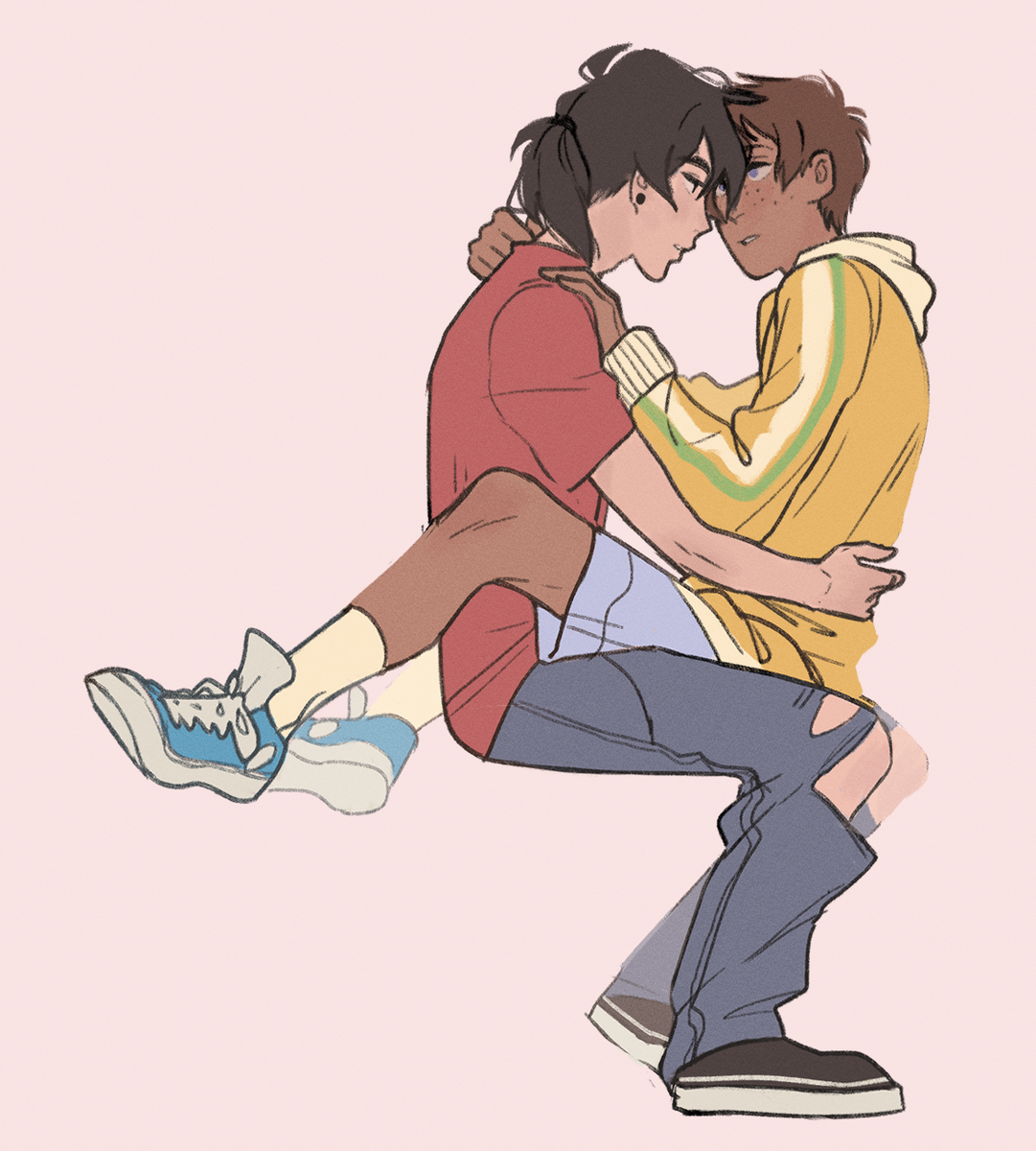 rak_ems's tweet photo. head empty brain #klance hug https://t.co/e3HoAMX7AX