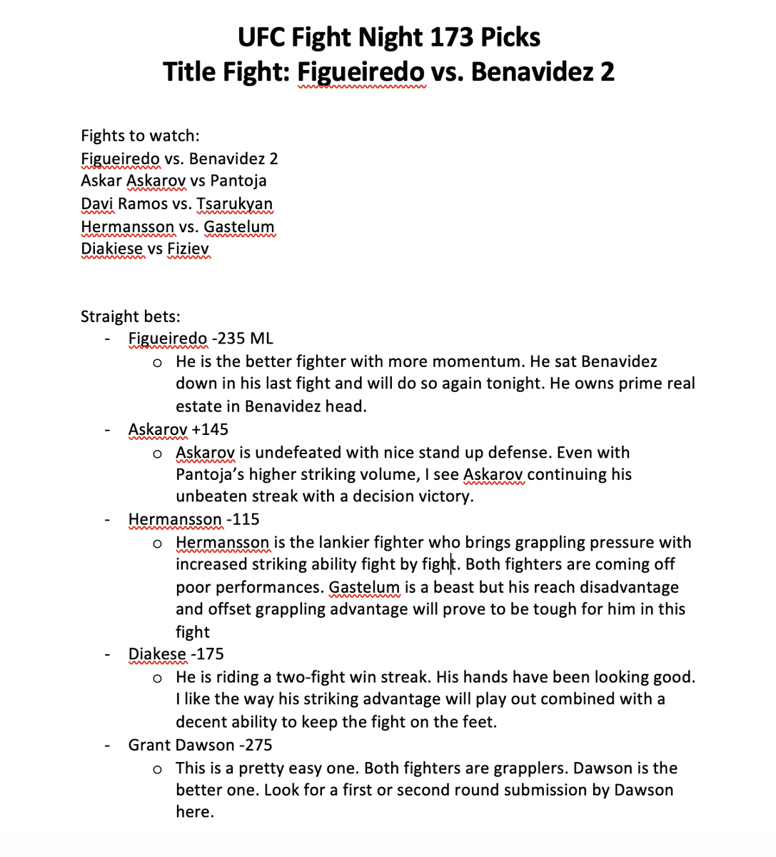 LORD_BETTOR's tweet photo. UFC Fight Night Picks: Figueiredo vs. Benavidez 2 https://t.co/VYvd4MWE74