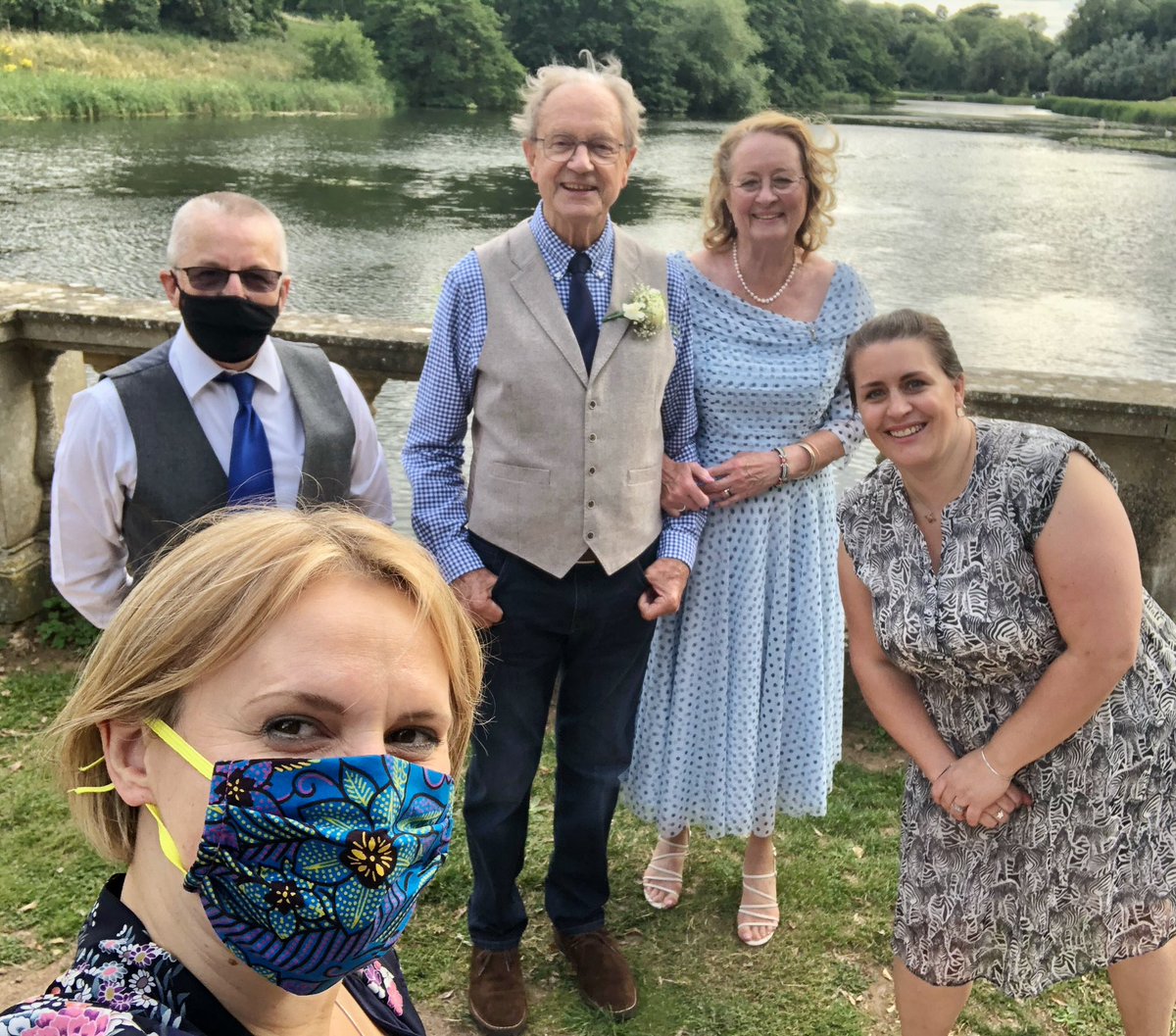 Petrie76's tweet photo. Lovely to be working with Mel Pettit today for the first time, what a team!!! Mel on photos and me on video! For a fab couple Alan and Maggie getting Wed today! The sun came out too.  Big congrats  ❤️❤️❤️ #weddingvideographer #wedvid #videographer #weddings https://t.co/ZbweAAJrza