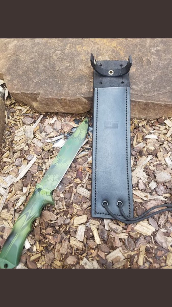 This arrived from ⁦<a href="/CustomJolly/">Jolly Roger Custom Knives</a>⁩ today. Great craftsmanship. He’s the Real Deal. Smooth transaction with quick delivery. Love the knife!