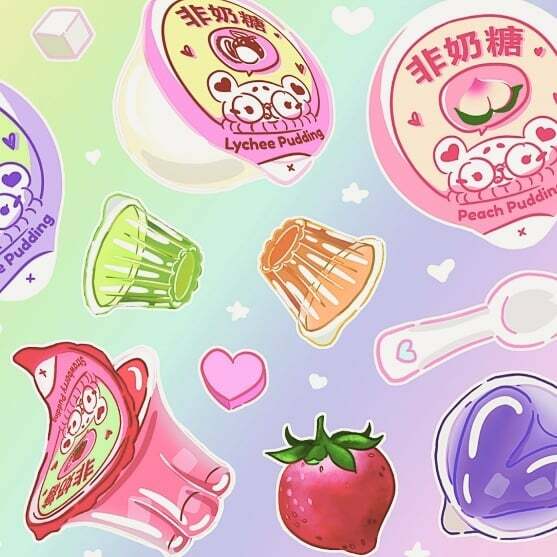 StarGarnish's tweet image. Even more stickers coming soon. Did anyone else grow up eating these things? I still love them ♡

#jelly #aspic #jello #stickers #digitalart #kawaiiart #rainbow #fruit #candy instagr.am/p/CCzE78KDsmu/
