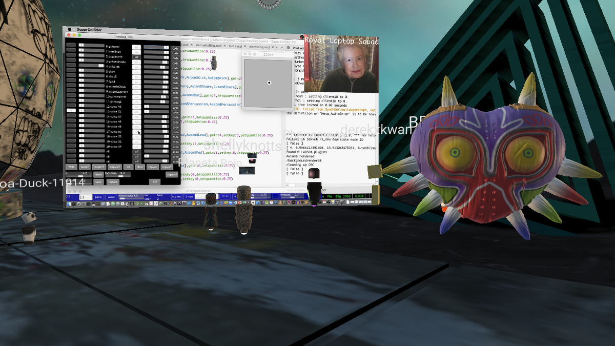 shelly_knotts's tweet photo. #Algorave VR #NMF2020 https://t.co/XvfJOKX39z