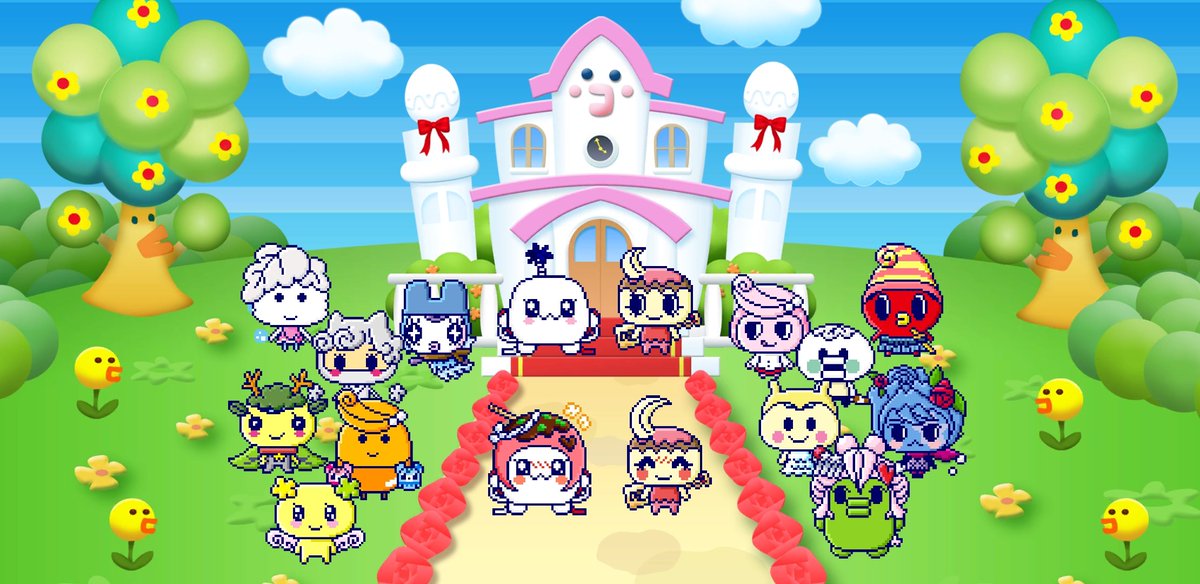 Purimatchi Such A Cute Outcome I Hope To Get Rid Of Herotchi Hair And Hoshigirltchi Eyes And Pick Up The Fathers Gene S In Place Of Tamagotchi Tamagotchimeets Tamagotchion Tamagotchionapp たまごっち