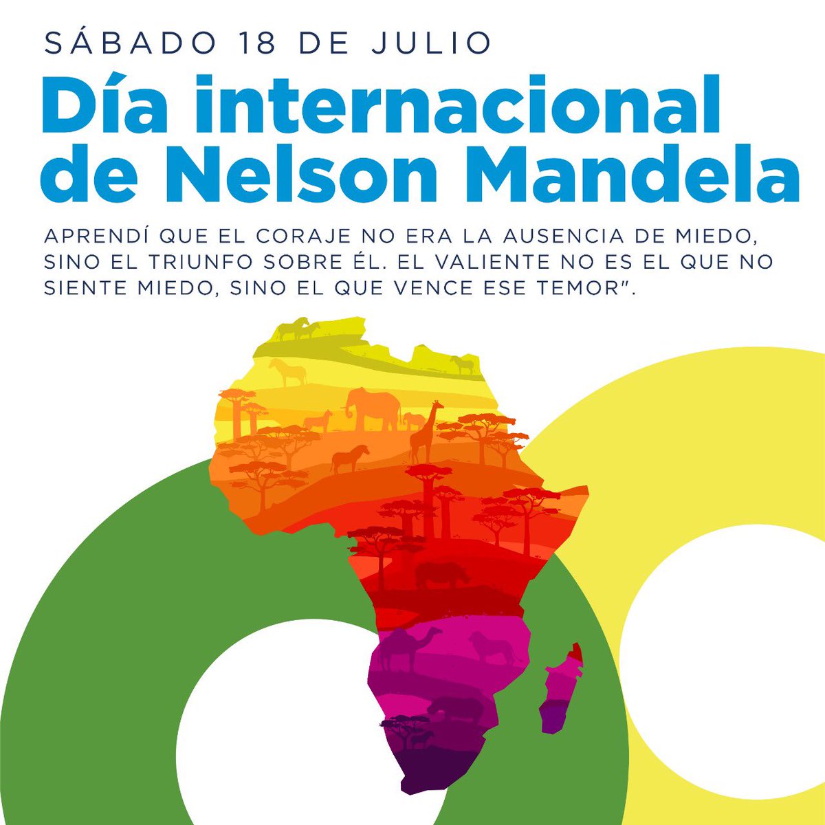 #DiaInternacionalDeNelsonMandela