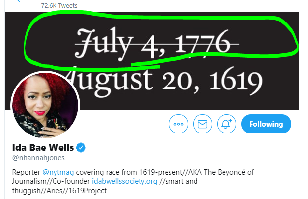 nathankblbrown's tweet photo. @nhannahjones @nhannahjones reactionary, obscurantist #1619Project literally erases the Dec. of Independence, erases abolitionist history, erases Frederick Douglas, buries history. Slavery existed tens of thousands of years; American Revolution put us on path to Abolition. #allmencreatedequal https://t.co/YcAfjZ2fW6
