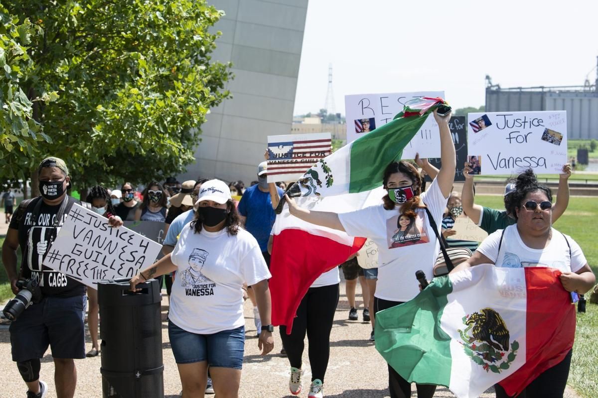 stltoday's tweet photo. Photos: "Justice for Vanessa" march in downtown St. Louis https://t.co/DEdvxhp46r via @chriskohley https://t.co/aI2r0jpGXR