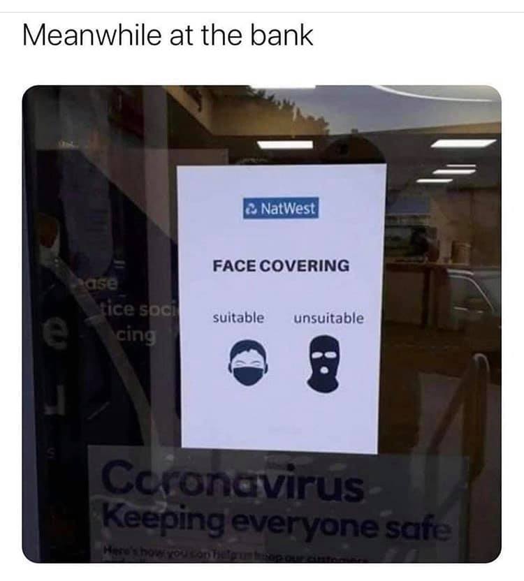 ChrisLeeTM's tweet image. I can&apos;t even! Well played NatWest, Well played 😂🤣@NatWest_Help 
#PandemicProblems