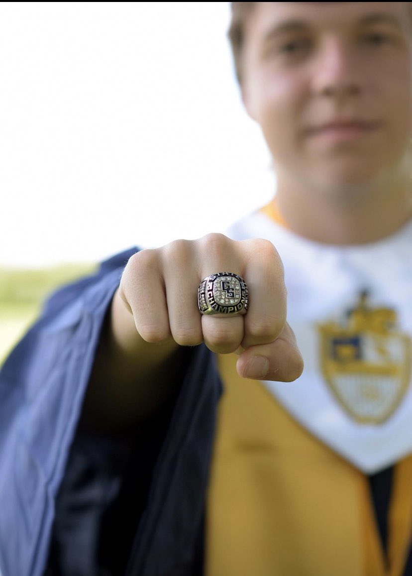 GSHSbosscross's tweet photo. Goodbye to our seniors. You guys set the standard and proved that trusting the process yields results. Welcome to the Boss Cross Alumni brotherhood! #ProcessCompleted #DNA #BossCrossAlumni 

📷: @schirgotis 
A special ‘thank you’ to Nick’s grandmother for your years of dedication https://t.co/35JqrBoWtQ
