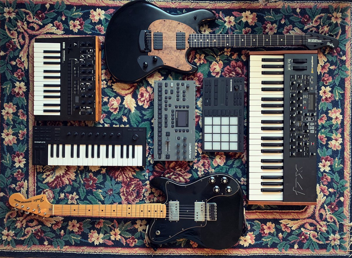 MkSOmusic's tweet photo. Cleaning day in the studio.
I’m planning some live performance streams in the near future along with new music. In the meantime, be nice to each other and wear a damn mask. #MkSO https://t.co/KeDROOwVWC