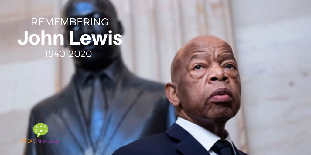 StreamInnovate's tweet photo. #RepresentativeJohnLewis, a son of sharecroppers and an apostle of nonviolence who was bloodied at Selma and across the Jim Crow South in the historic struggle for racial equality, and who then carried a mantle of moral authority into Congress, died on Friday.He was 80 years old https://t.co/wOTJuzVQ4J