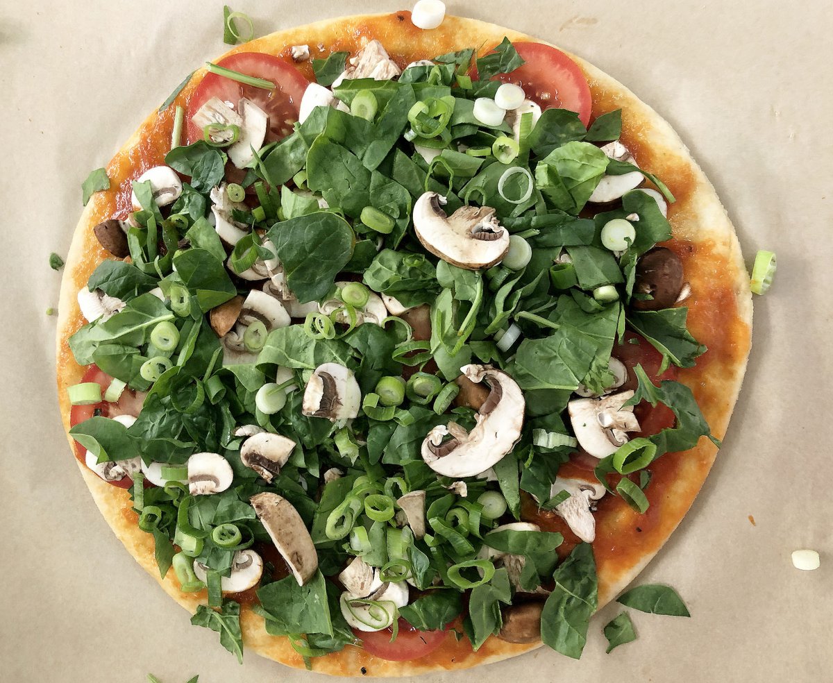 Does Quarantine have you not wanting to cook? Well, stop by our Cafe and pick-up a Bake-at-Home Topped Pizza! We have three different delicious flavors to choose from! Best way to end the day Pizza for dinner! #GlutenFreeK #Artisan  #Temescal #MariposaStrong #MariposaFaithful