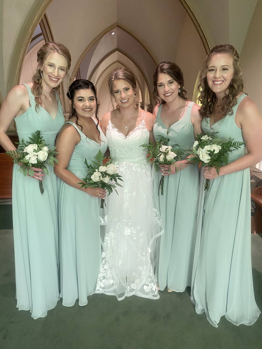 MsSrubar5thMath's tweet photo. Celebrating the new Mr. and Mrs. Ryan Rerich! #USEsummer #StallionsDeserveIt https://t.co/sybQdFh6NM