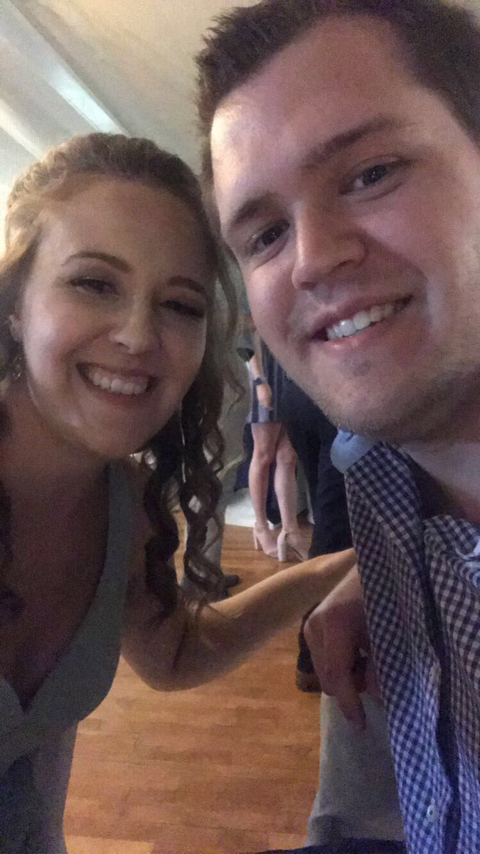 MsSrubar5thMath's tweet photo. Celebrating the new Mr. and Mrs. Ryan Rerich! #USEsummer #StallionsDeserveIt https://t.co/sybQdFh6NM