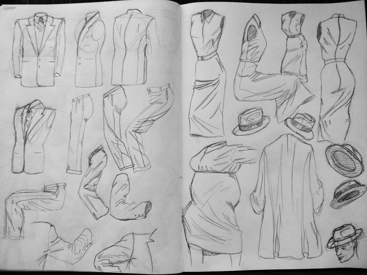 Skoopsy_'s tweet photo. Learning to draw day 38 - Some Loomis clothes studies today

#art #sketch #sketchings #sketchingdaily
#sketchdaily #drawingdaily #drawings #drawwomen #drawing #drawdaily #faces #drawingeveryday #sketcheveryday #sketches #learnart #sketch_daily #sketchings #sketchbookdrawing https://t.co/k4q6np5oSk