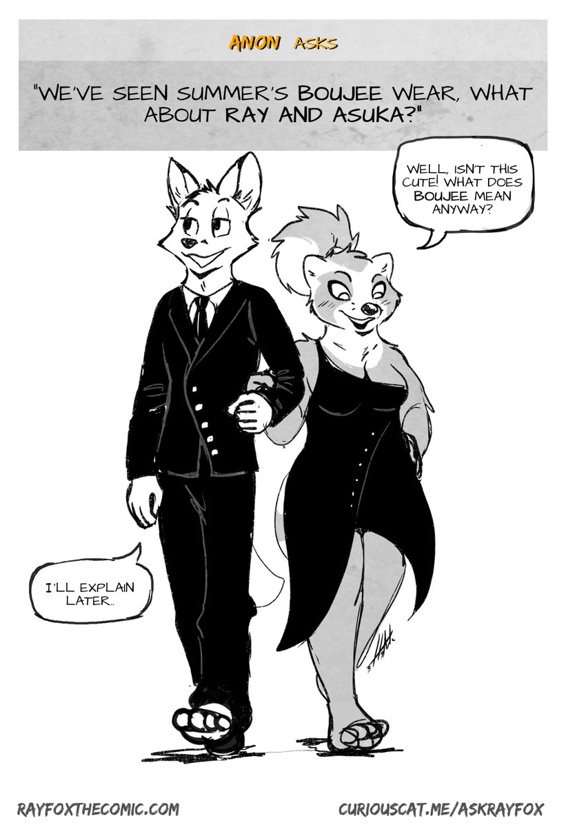 RayFoxTheComic's tweet photo. They look swell! #askrayfox #rayfoxcomic https://t.co/vJf74EcjbY