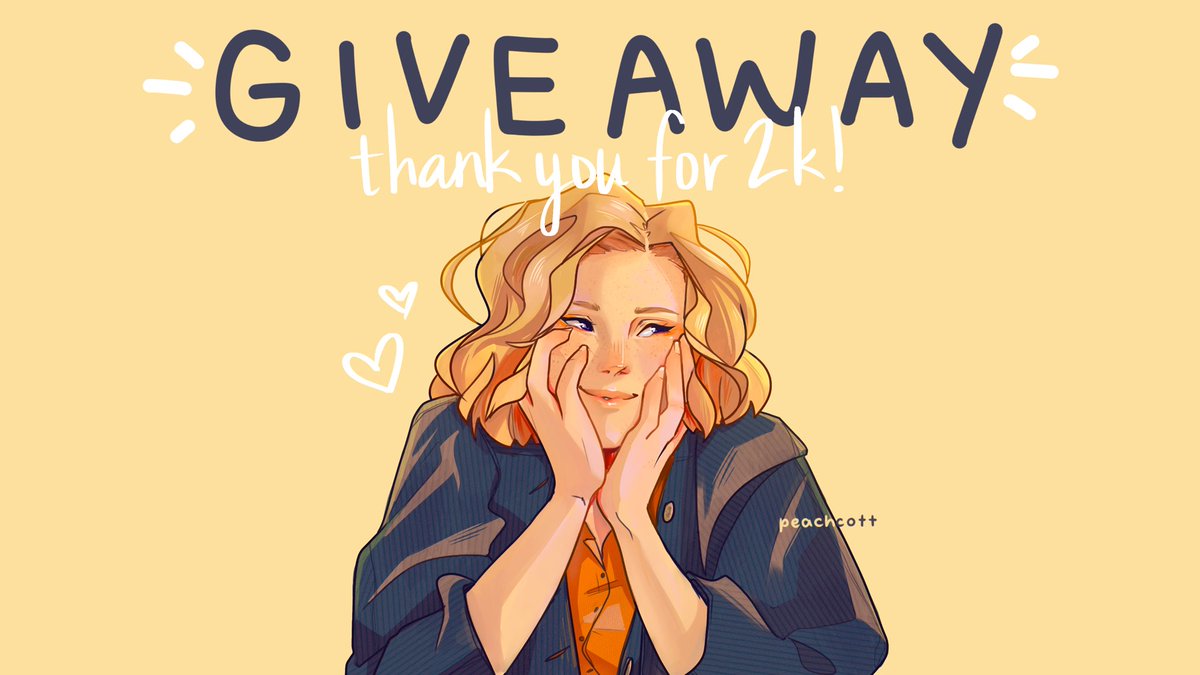 peachcott's tweet photo. ⭐️ART RAFFLE!⭐️

winner recieves a custom bust illustration (as seen in img)!!

🌱rt to enter! 
🌱followers only (new friends welcome!)
🌱ends aug 2 ~10am acst

srry 2 b mushy but i rlly am so thankful to everyone who interacts w me here! u are all so cool &amp; kind ´꒳` https://t.co/fWBpN742Do