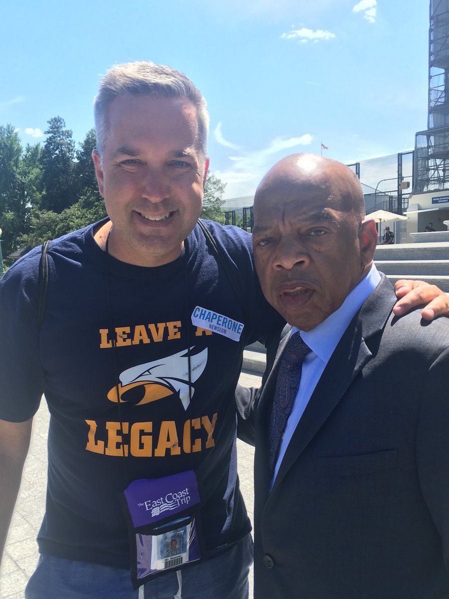 One of the greatest moments of my life was meeting American hero Rep. John Lewis last summer.  Sadly, he passed away at the age of 80 yesterday. His legacy includes the Freedom Rides, March on Washington, and Selma Marches.   May he Rest In Peace.
